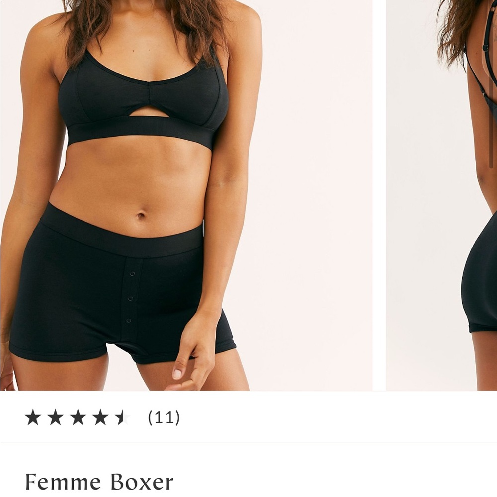 Free People Femme Boxer
